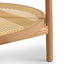 CCF6737-IG Glass Top Coffee Table - Natural - Last one