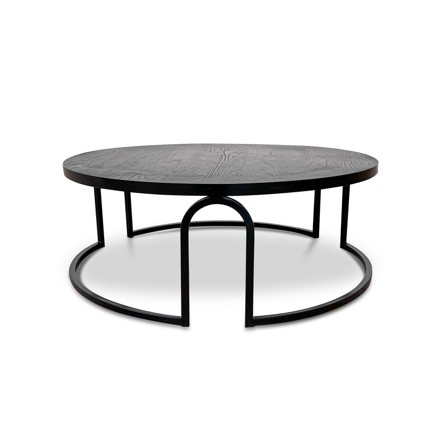 CCF6783-NI Oak Coffee Table - Full Black