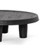 CCF6952-NI 100cm Round Coffee Table - Black