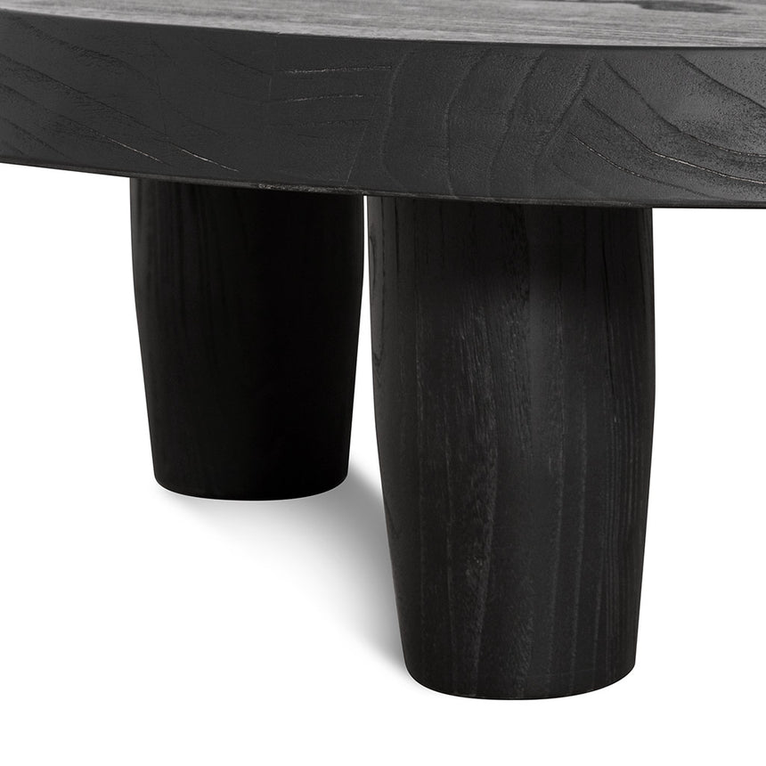 CCF6952-NI 100cm Round Coffee Table - Black