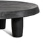 CCF6952-NI 100cm Round Coffee Table - Black