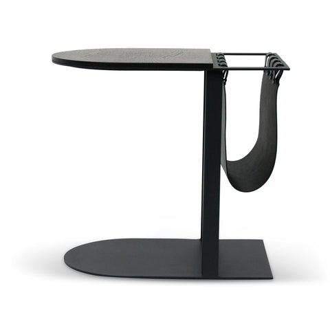 CCF8162-SU 55cm Side Table - Full Black | Calibre Furniture