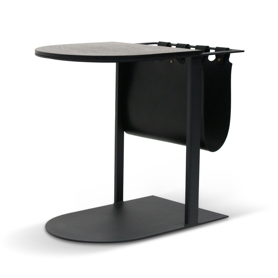 CCF8162-SU 55cm Side Table - Full Black | Calibre Furniture
