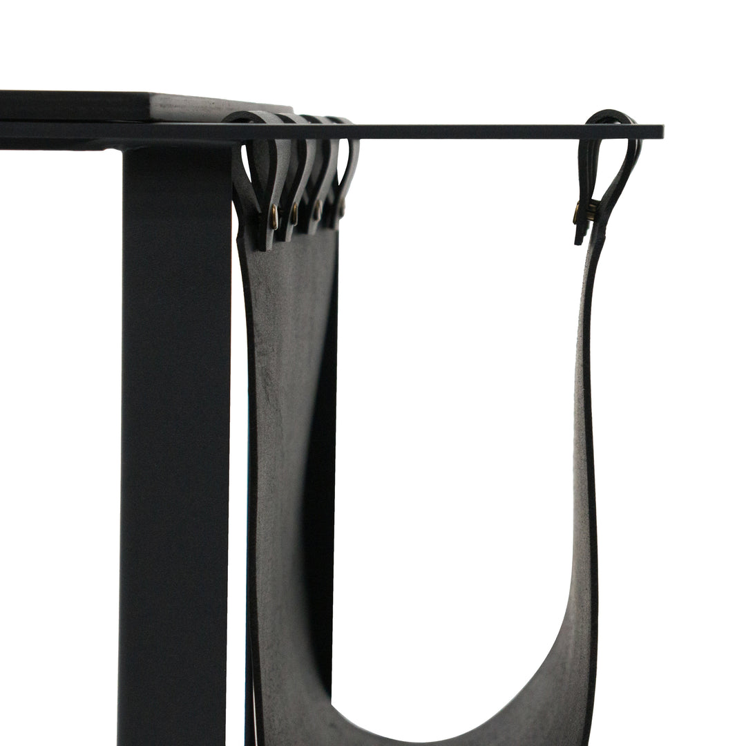 CCF8162-SU 55cm Side Table - Full Black | Calibre Furniture