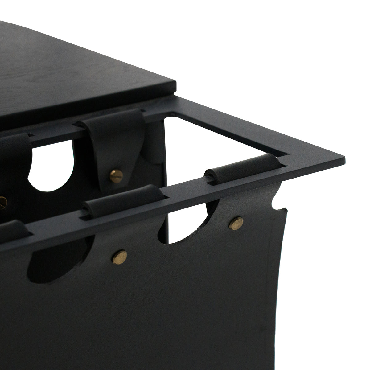 CCF8162-SU 55cm Side Table - Full Black | Calibre Furniture
