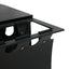 CCF8162-SU 55cm Side Table - Full Black
