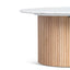 CCF8269-DW 1.3m Marble Top Oval Coffee Table - Natural