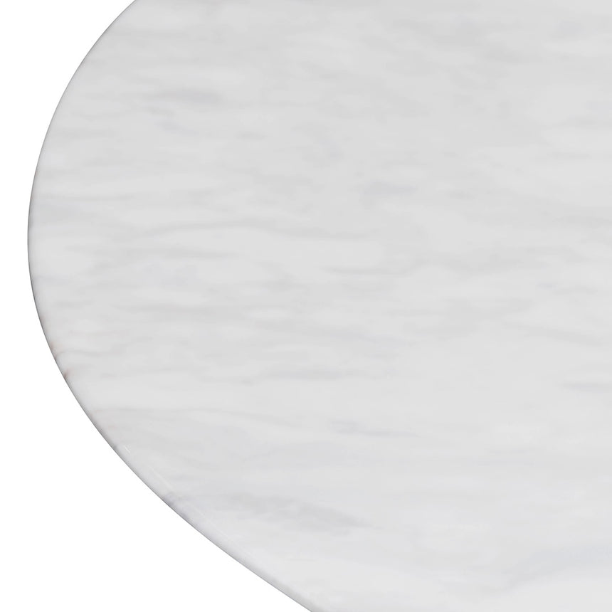 CCF8269-DW 1.3m Marble Top Oval Coffee Table - Natural