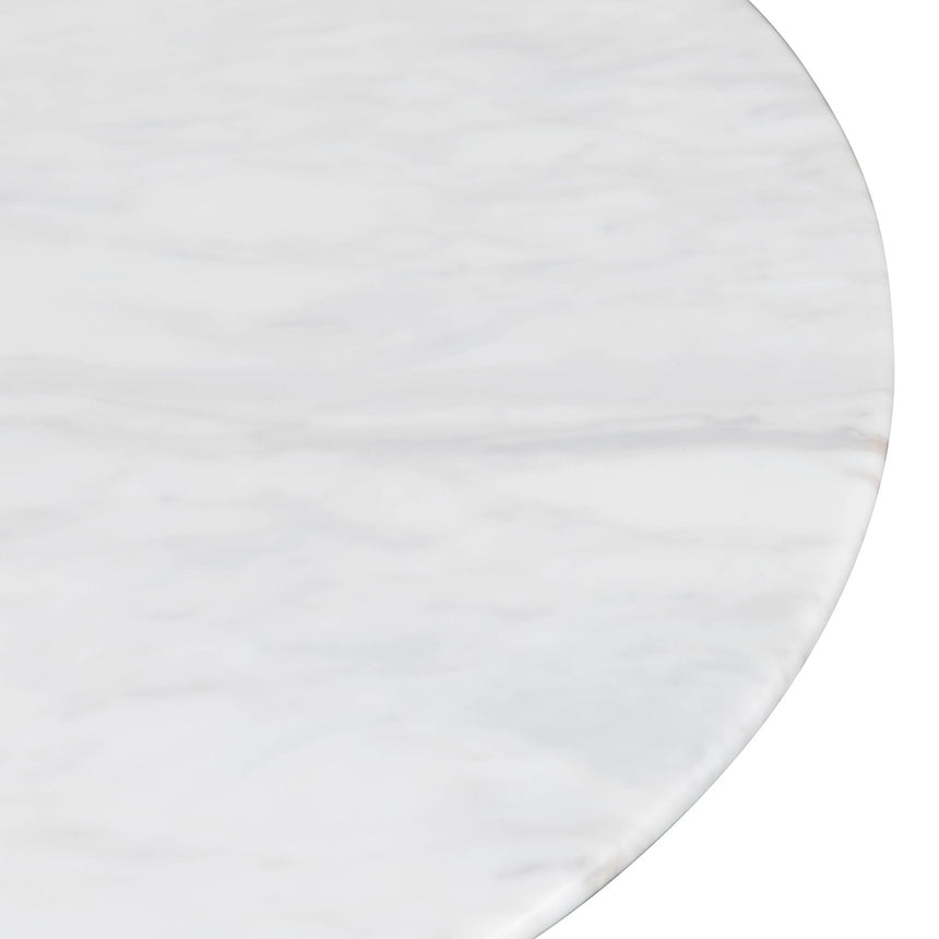 CCF8269-DW 1.3m Marble Top Oval Coffee Table - Natural