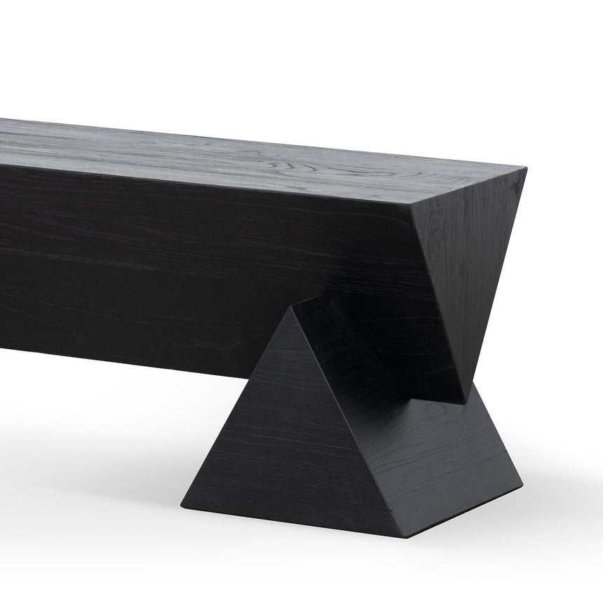 CDB6691-NI 1.9m Elm Bench - Full Black