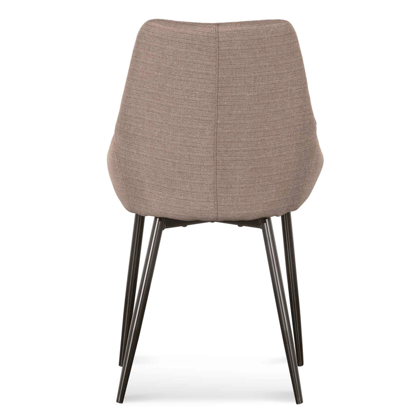 CDC2001-SE - Dining Chair in Brown Grey (Set of 2)