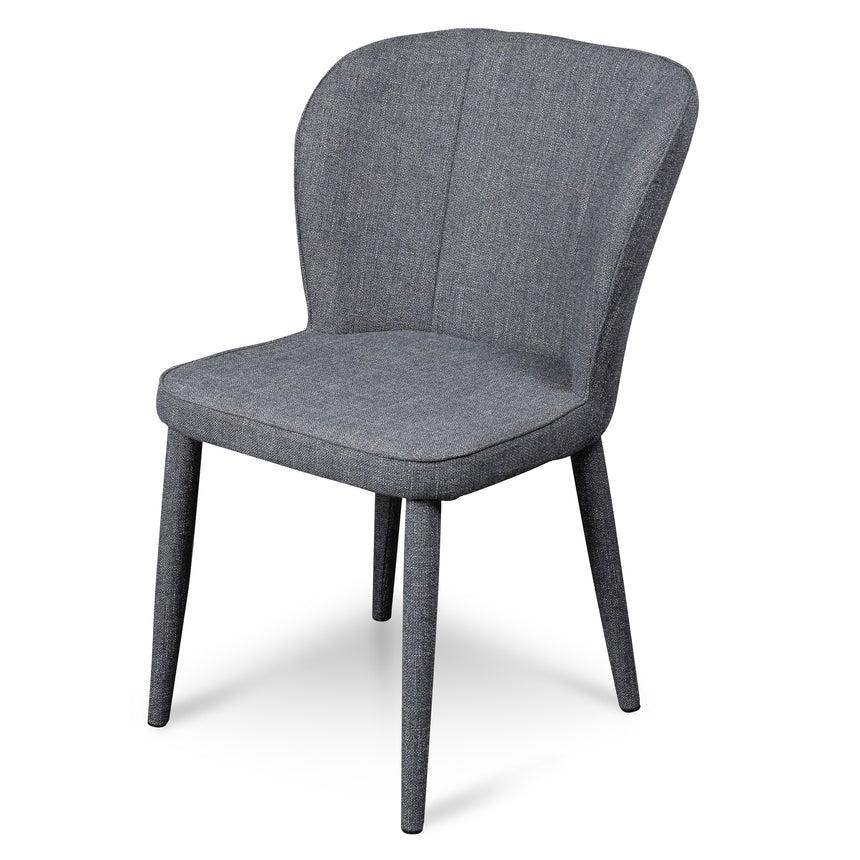 CDC6118-ST Fabric Dining Chair - Dark Grey