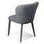 CDC6118-ST Fabric Dining Chair - Dark Grey