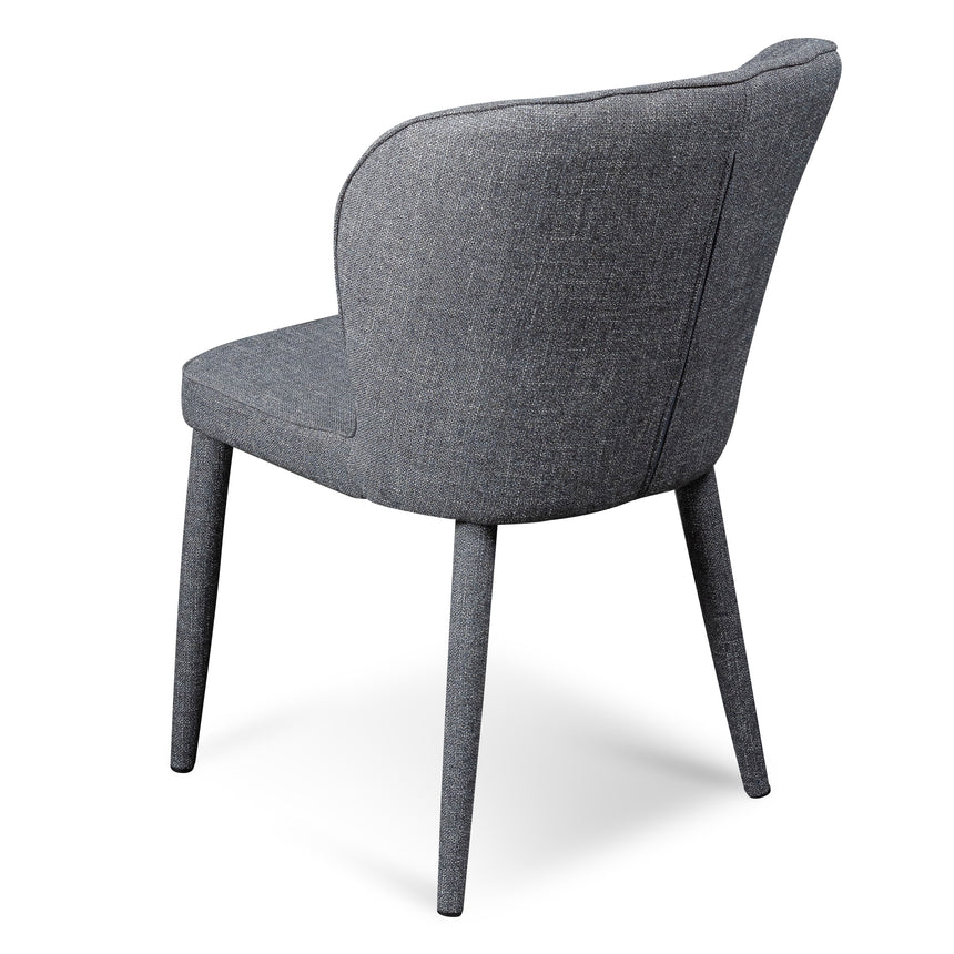 CDC6118-ST Fabric Dining Chair - Dark Grey