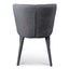 CDC6118-ST Fabric Dining Chair - Dark Grey