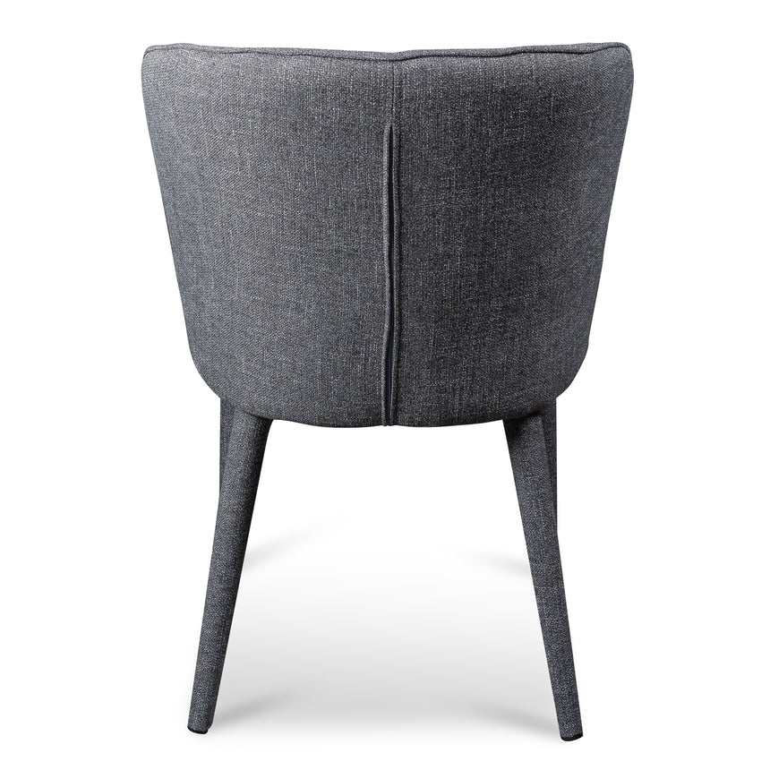 CDC6118-ST Fabric Dining Chair - Dark Grey