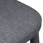 CDC6118-ST Fabric Dining Chair - Dark Grey