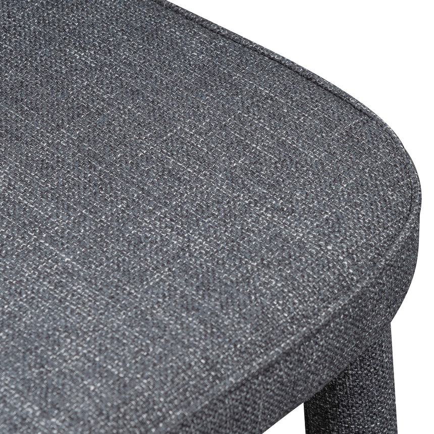 CDC6118-ST Fabric Dining Chair - Dark Grey