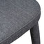 CDC6118-ST Fabric Dining Chair - Dark Grey