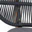 Ex display - CDC6721-EM Outdoor Dining Chair - Anthracite Grey Cushion