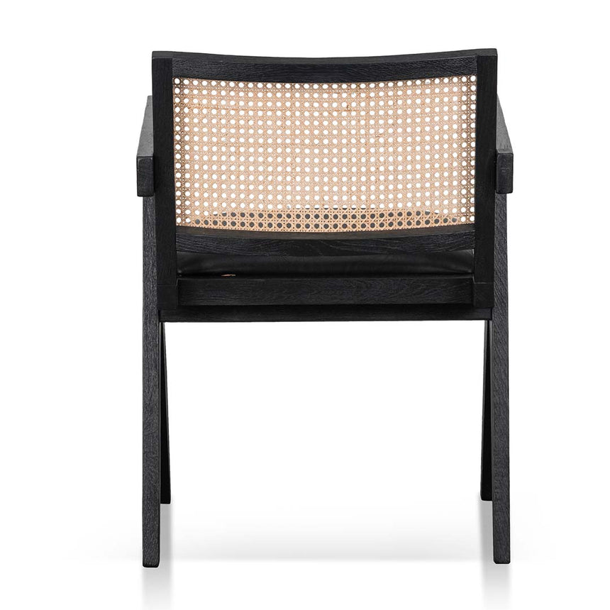 CDC6992-CH Rattan Dining Chair - Black