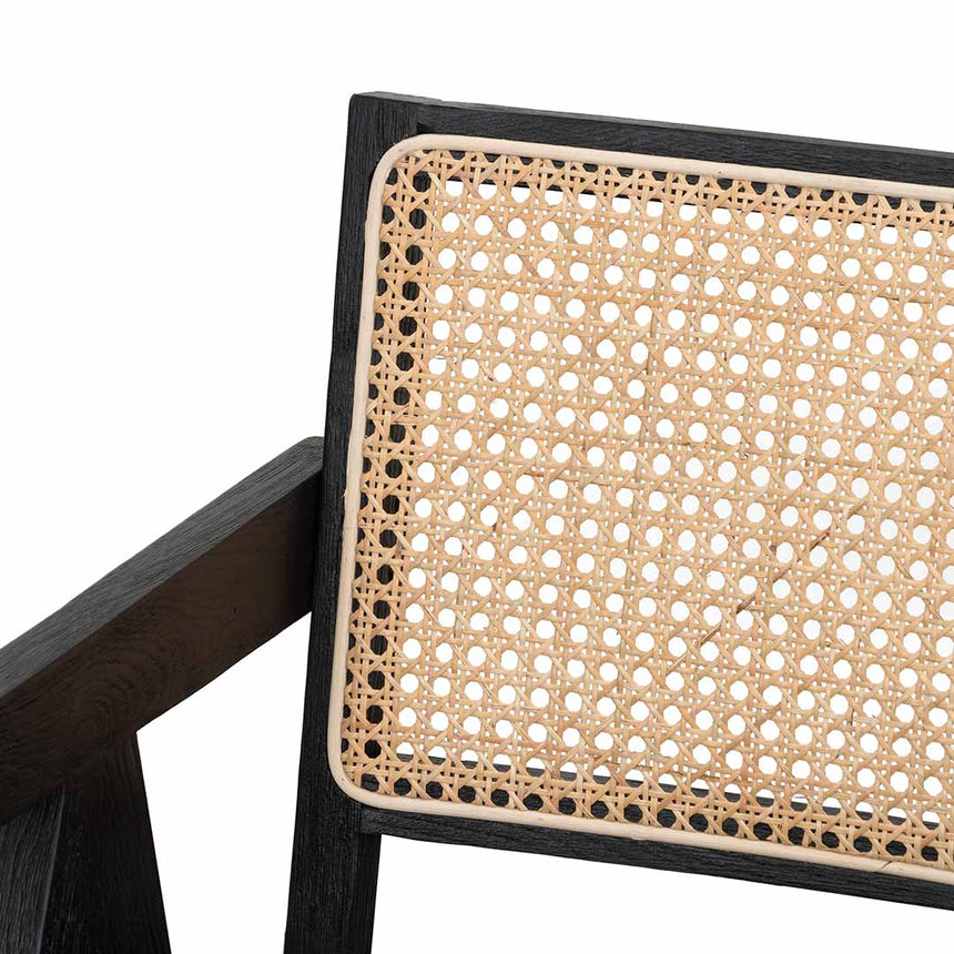 CDC6992-CH Rattan Dining Chair - Black