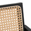 CDC6992-CH Rattan Dining Chair - Black