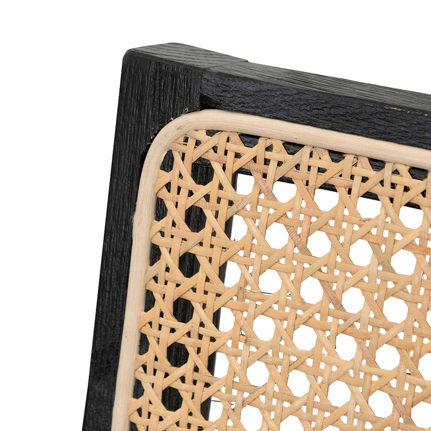 CDC6992-CH Rattan Dining Chair - Black
