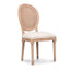 CDC8000-LJ Elm Dining Chair - Light Beige (Set of 2)