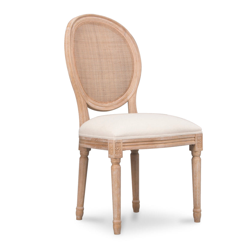 CDC8000-LJ Elm Dining Chair - Light Beige (Set of 2)