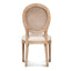 CDC8000-LJ Elm Dining Chair - Light Beige (Set of 2)