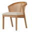 CDC10553-LJ Fabric Dining Chair - Dawn Beige (Set of 2)