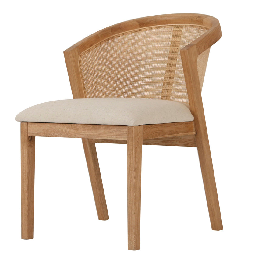 CDC10553-LJ Fabric Dining Chair - Dawn Beige (Set of 2)