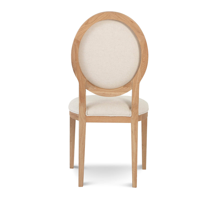 DC10562-LJ Natural Dining Chair - Dawn Beige (Set of 2)