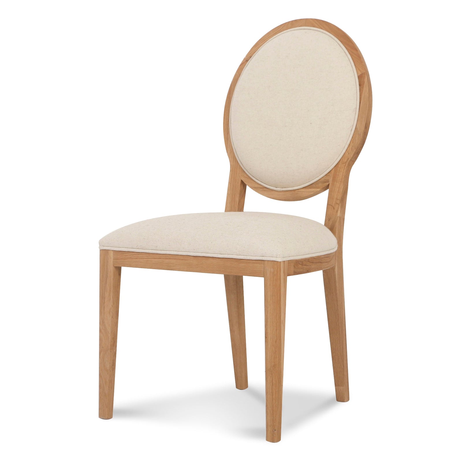 CDC8011LJ Light Beige Fabric Dining Chair Calibre Furniture