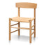 CDC8015-OW Rattan Dining Chair - Natural (Set of 2)