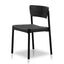 CDC8151-SD Rope Seat Dining Chair - Black