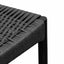 Ex Display - CDC8151-SD Rope Seat Dining Chair - Black