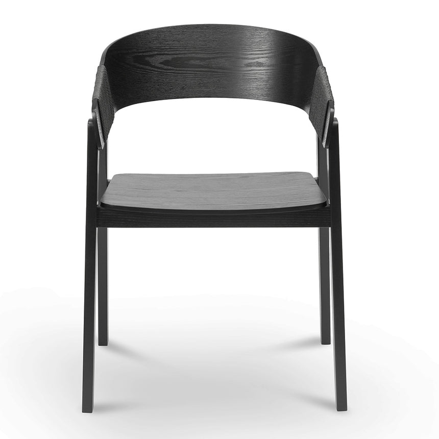 CDC8198-SD Dining Chair - Full Black (Set of 2)