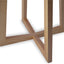 Ex Display - CDT971 1.15m Marble Round Dining Table - Natural