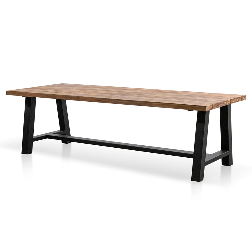 CDT8884-CN 2.5m Wooden Dining Table - Natural