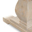 Ex Display - CDT2482 Dining Table 2.4m - Rustic White Washed