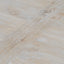 Ex Display - CDT2482 Dining Table 2.4m - Rustic White Washed