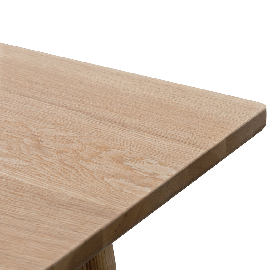 CDT6062-SI 2.2m Natural Oak Veneer Dining Table