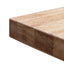 Ex Display - CDT2304-SI 2.2m Dining Table - Rustic Oak Venner - Wooden Metal base