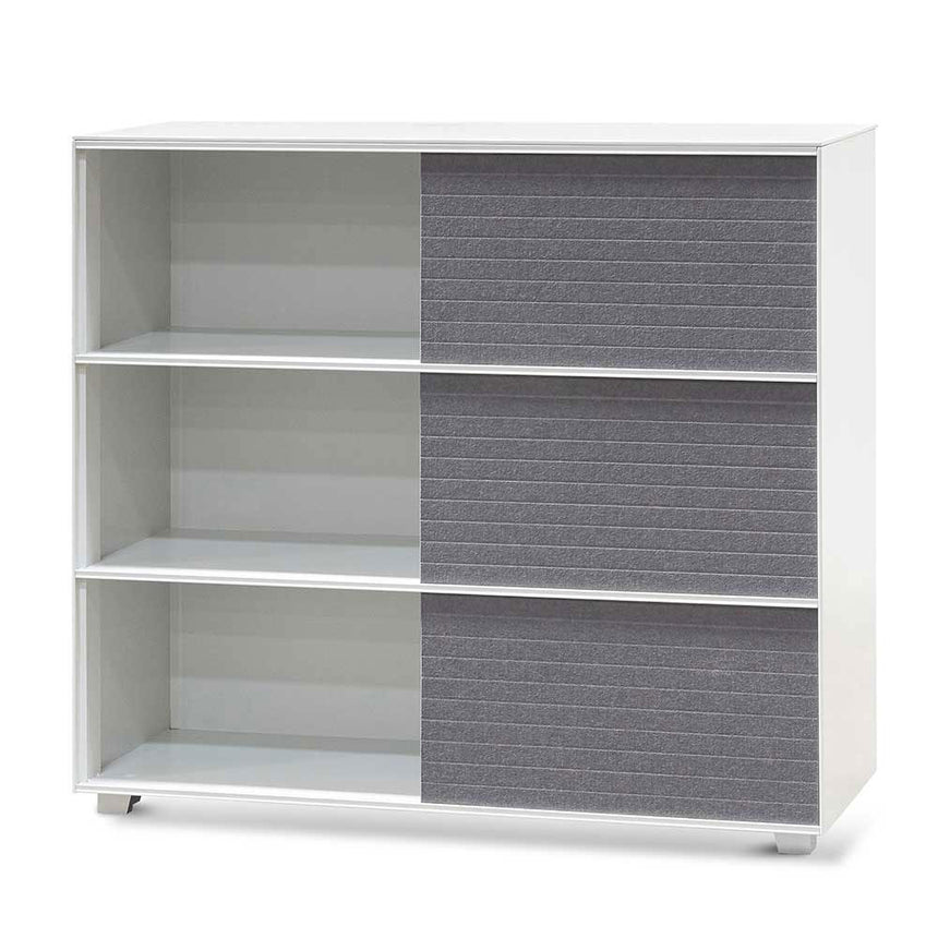 CDT8439-KD 1.18 (H) Wooden Storage Cabinet - Full Black