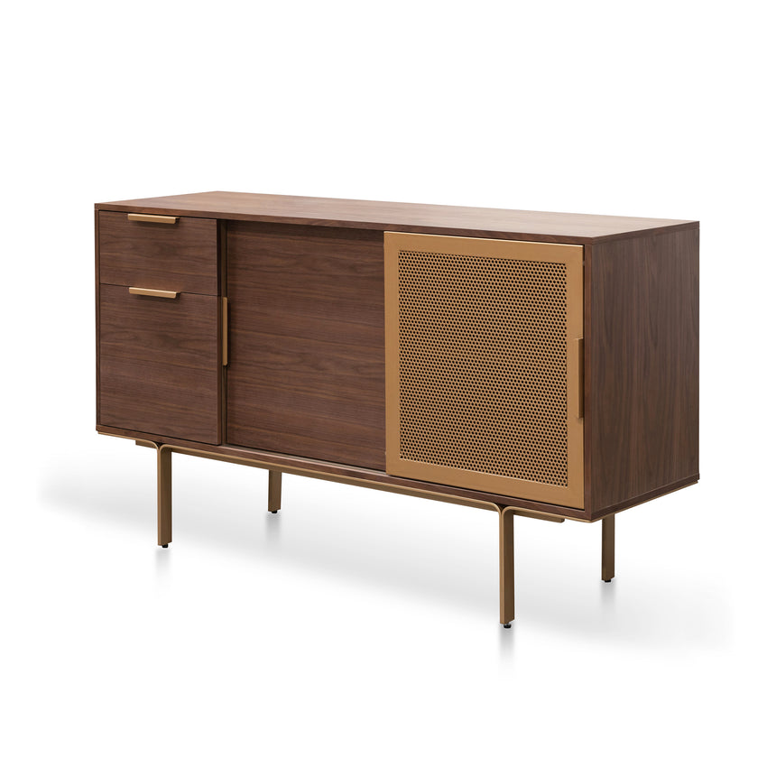 CDT8642-IG Beige Door Sideboard Unit - Walnut