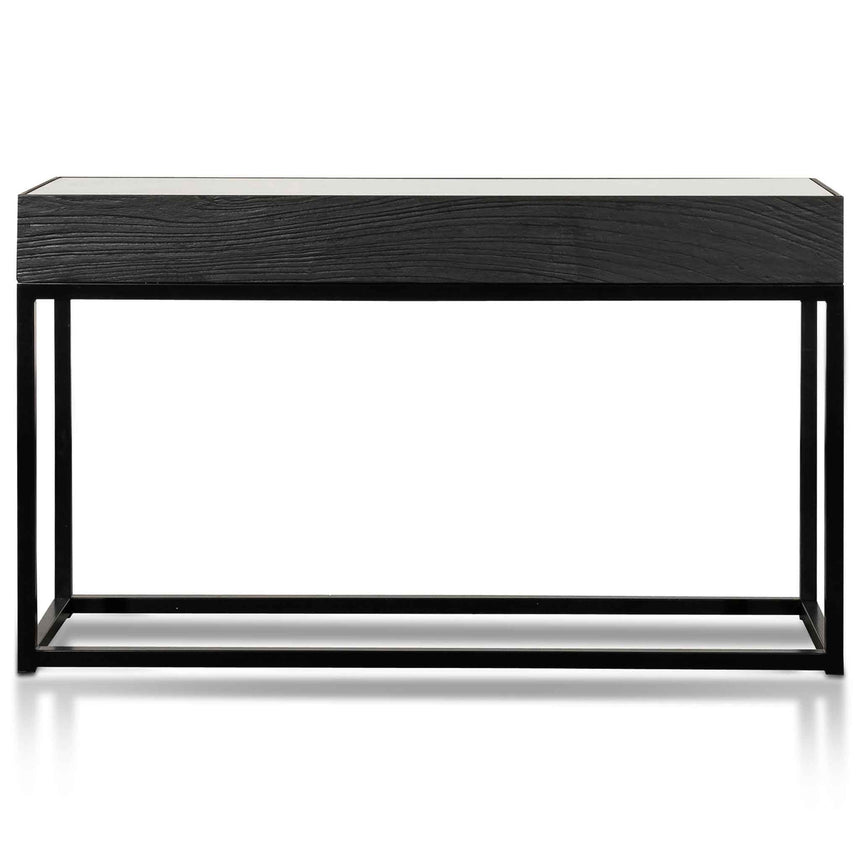 CDT6307-NI 1.39m Reclaimed Console Table - Full Black