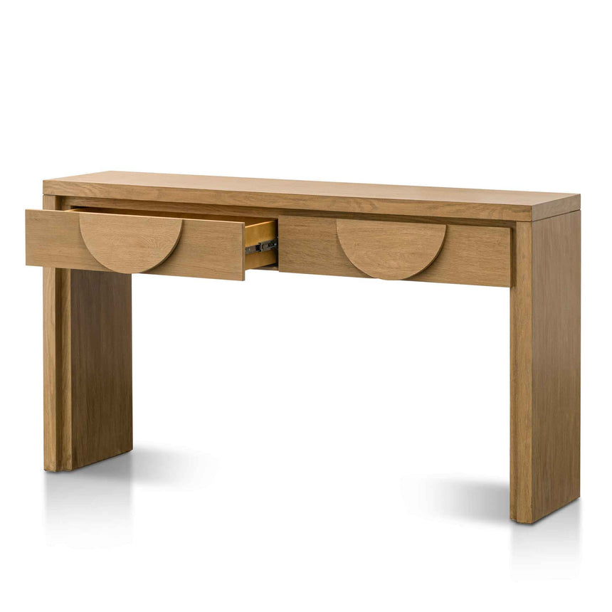 CDT6310-VA 140cm Console Table with Drawers - Dusty Oak
