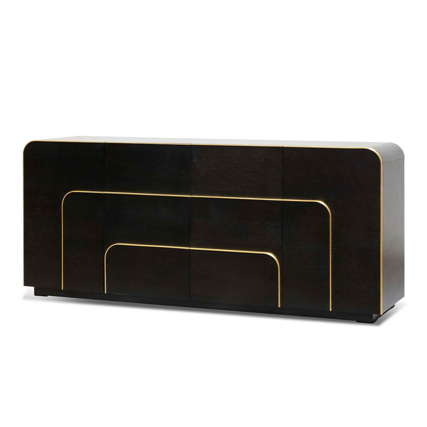 CCF8789-NI 140cm Coffee table - Full Black